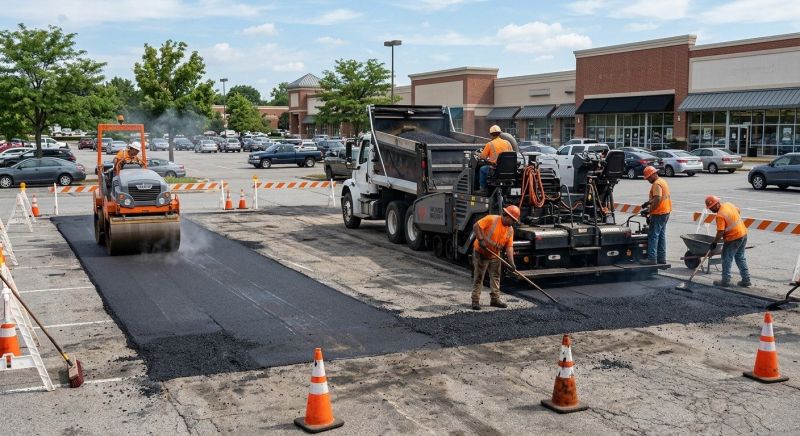 Parking Lot Repair in Pasadena, CA